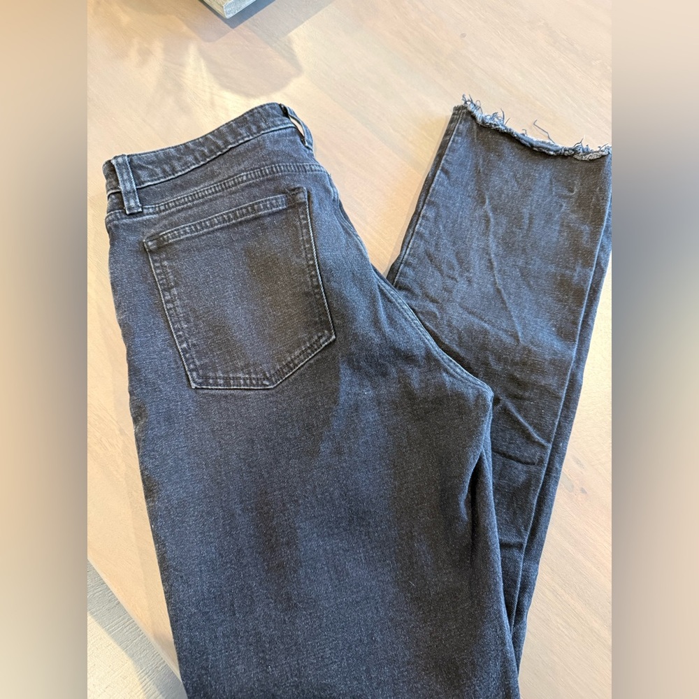 Abercrombie & Fitch Washed Black Jeans